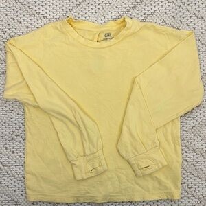 Athleta Girl Yellow Beachy Breeze Sweatshirt
